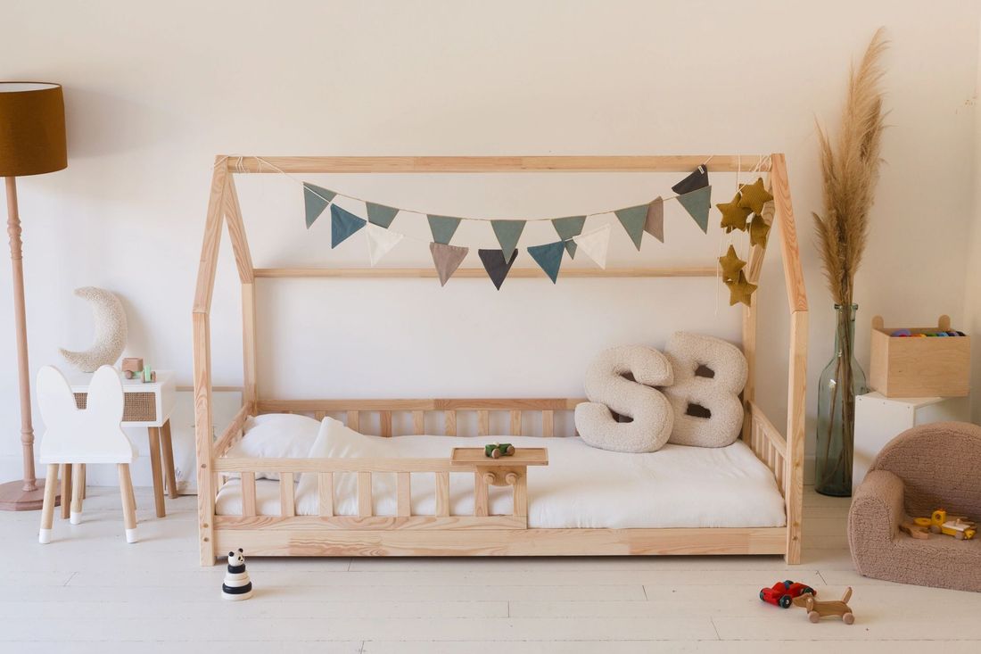 - Lit Cabane K 90x190 cm - Bois Naturel (Mon Lit Cabane) - Image 11