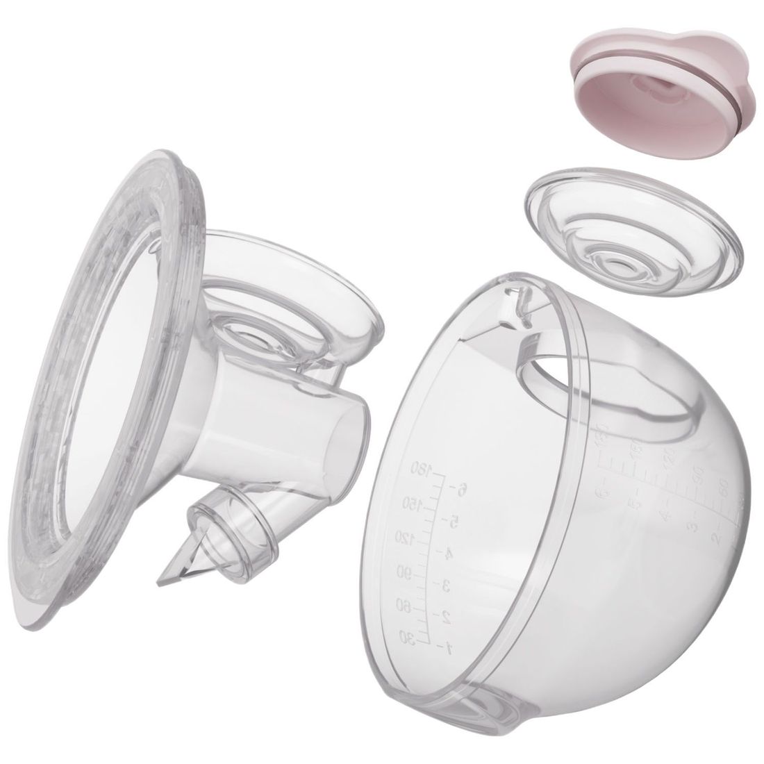 Tire-lait double mains libres GentleFlow Pink (Kinderkraft) - Image 5