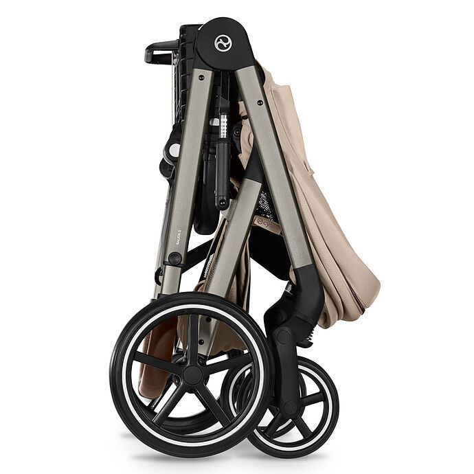 Pack Poussette Balios S Lux 2026 + Nacelle Pliable - Almond Beige (Cybex) - Image 6