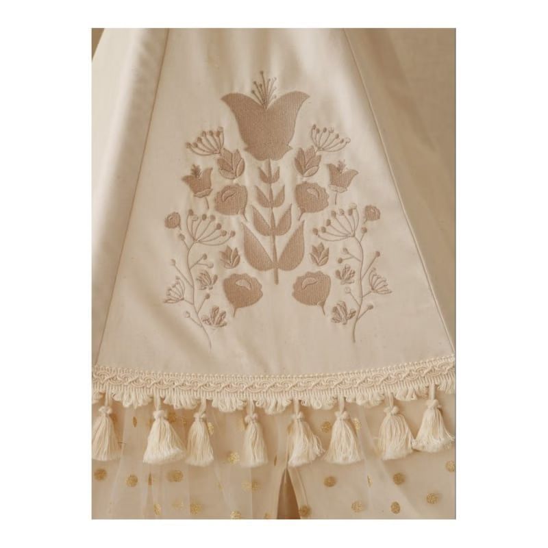 Tente tipi avec franges et tapis boho ca (Moi Mili) - Image 2