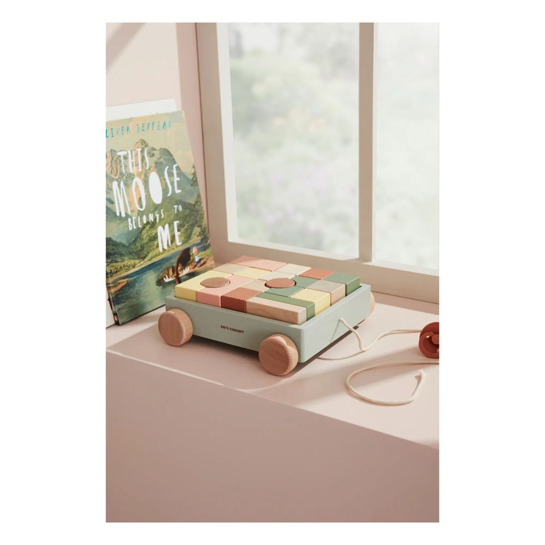 Kid's Concept - Wagon avec formes Edvin (Kid's Concept) - Image 2