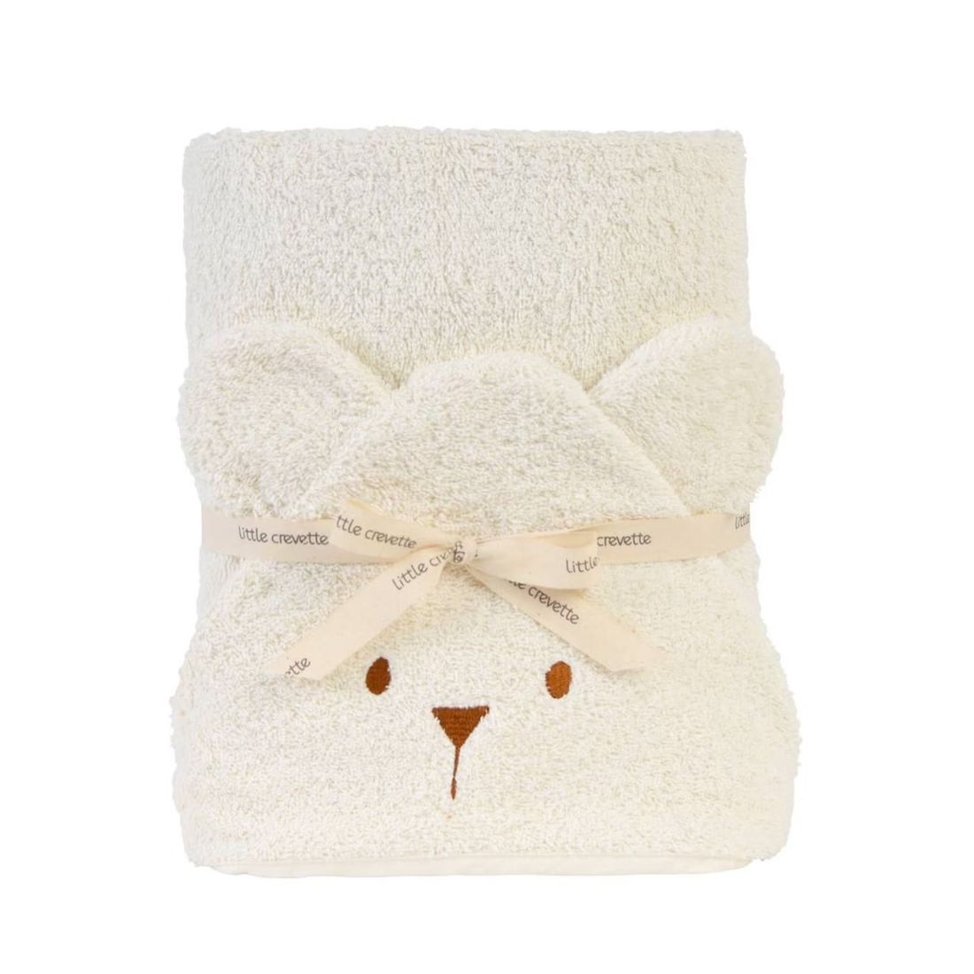 Cape De Bain Coton Bio Ourson Écru (Little Crevette) - Couverture