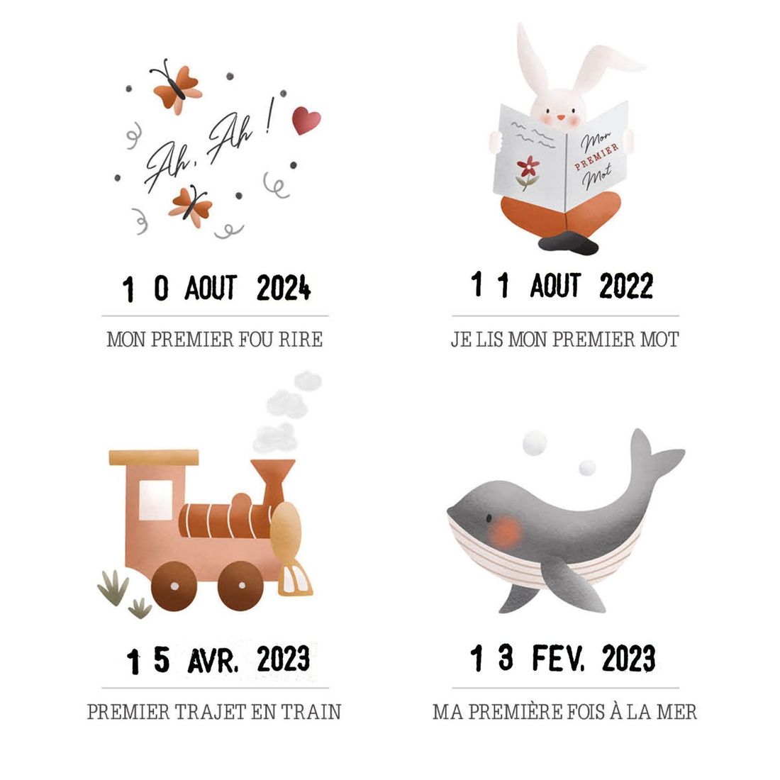 Affiche Mes Premières Fois Atelier Oranger (40x50 cm) (Les Petites Dates) - Image 7