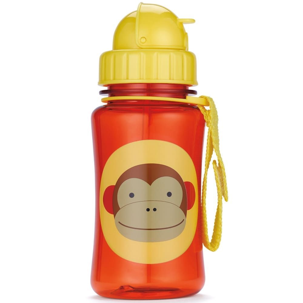 Gourde à paille Zoo singe rouge (Skip Hop) - Couverture