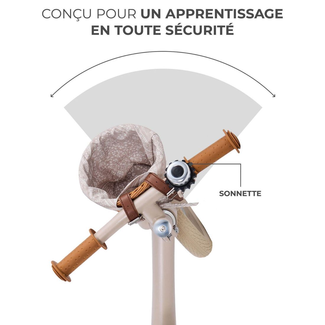 Draisienne Rapid 2 x Bizuu Whisper Dune (Kinderkraft) - Image 6