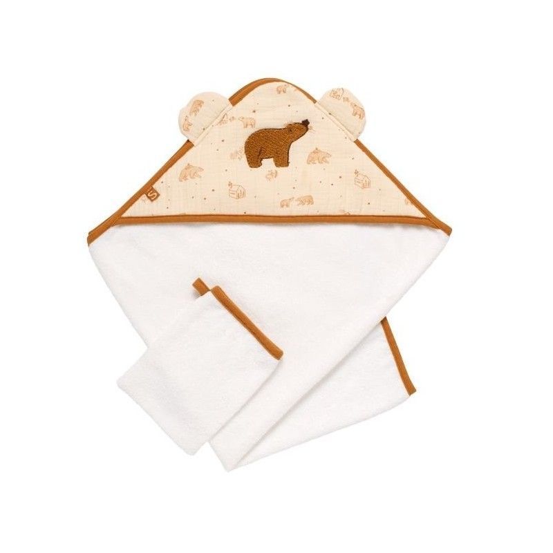Cape de bain et gant Orsino (Sauthon) - Couverture