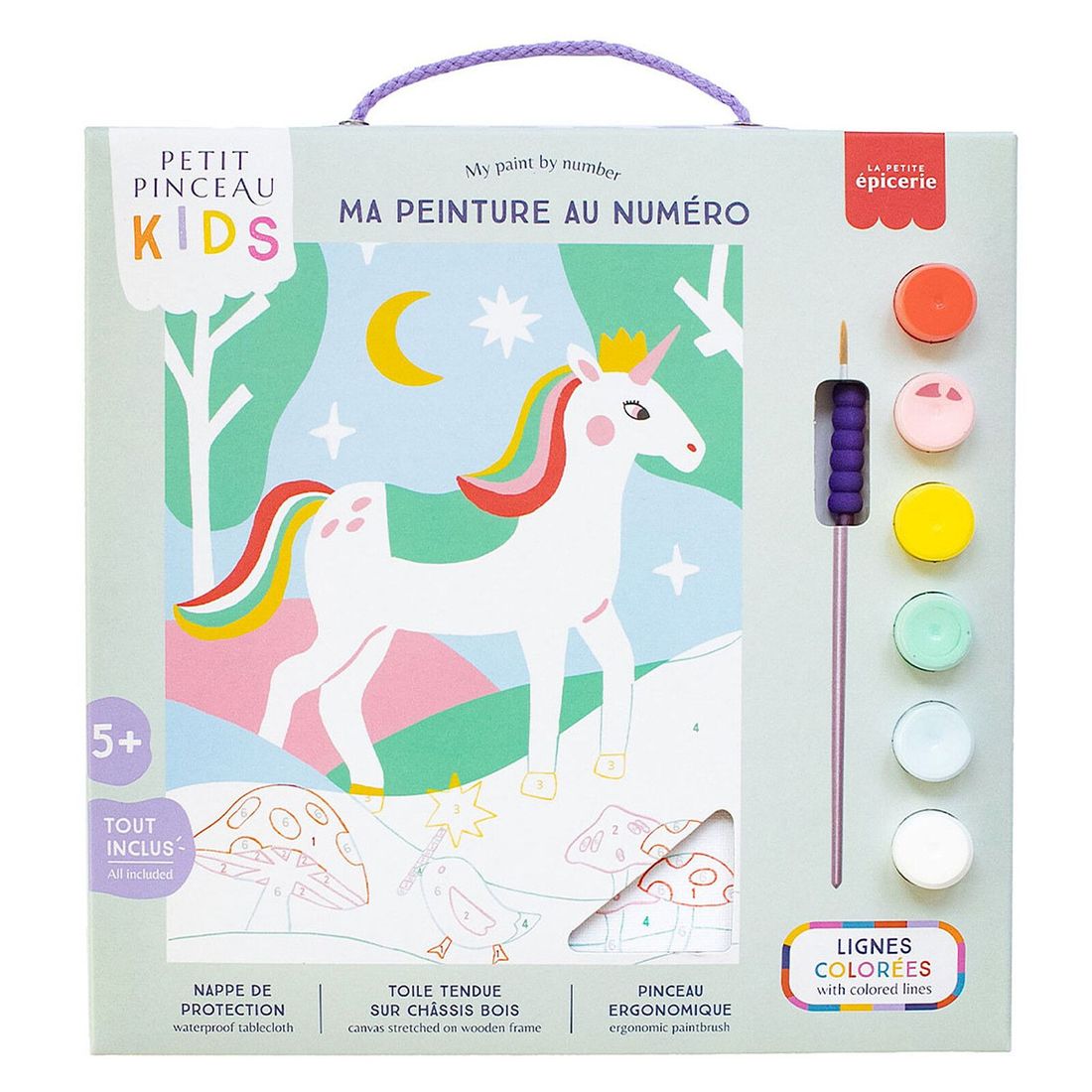 Petit Pinceau Kids - Licorne et Piou (La Petite Épicerie) - Image 1