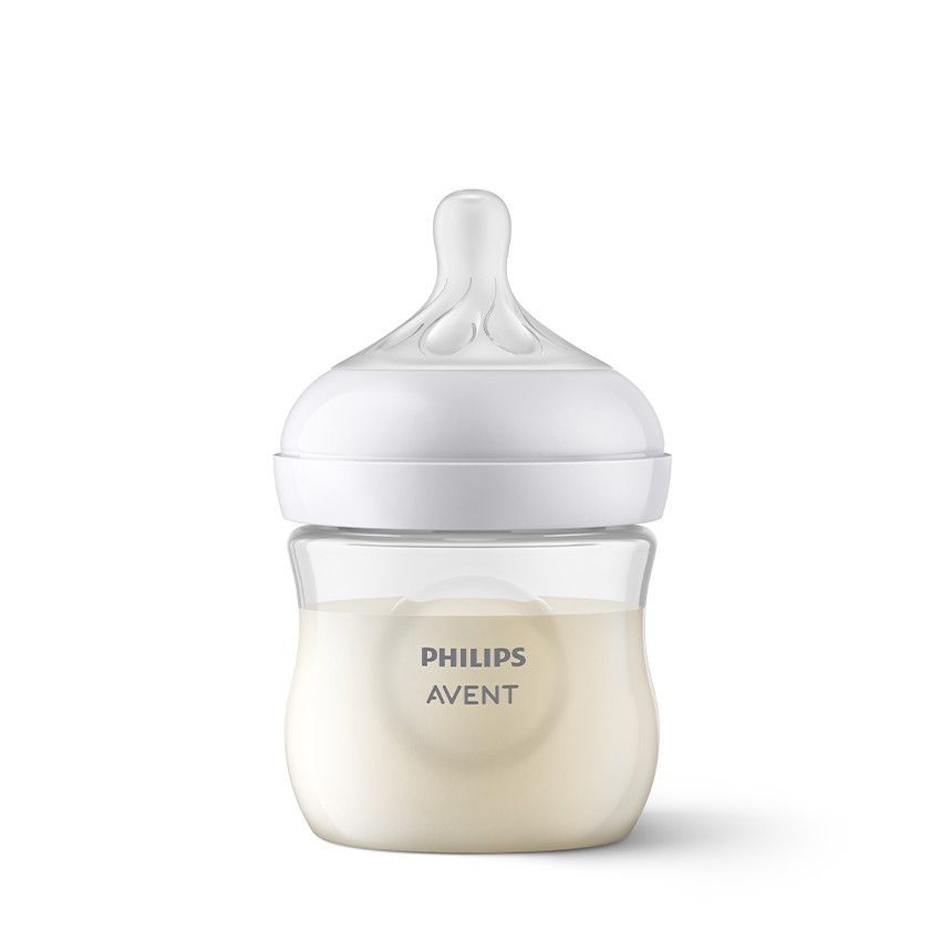 Biberon Natural Response 125 ml - Transparent (Avent) - Image 1
