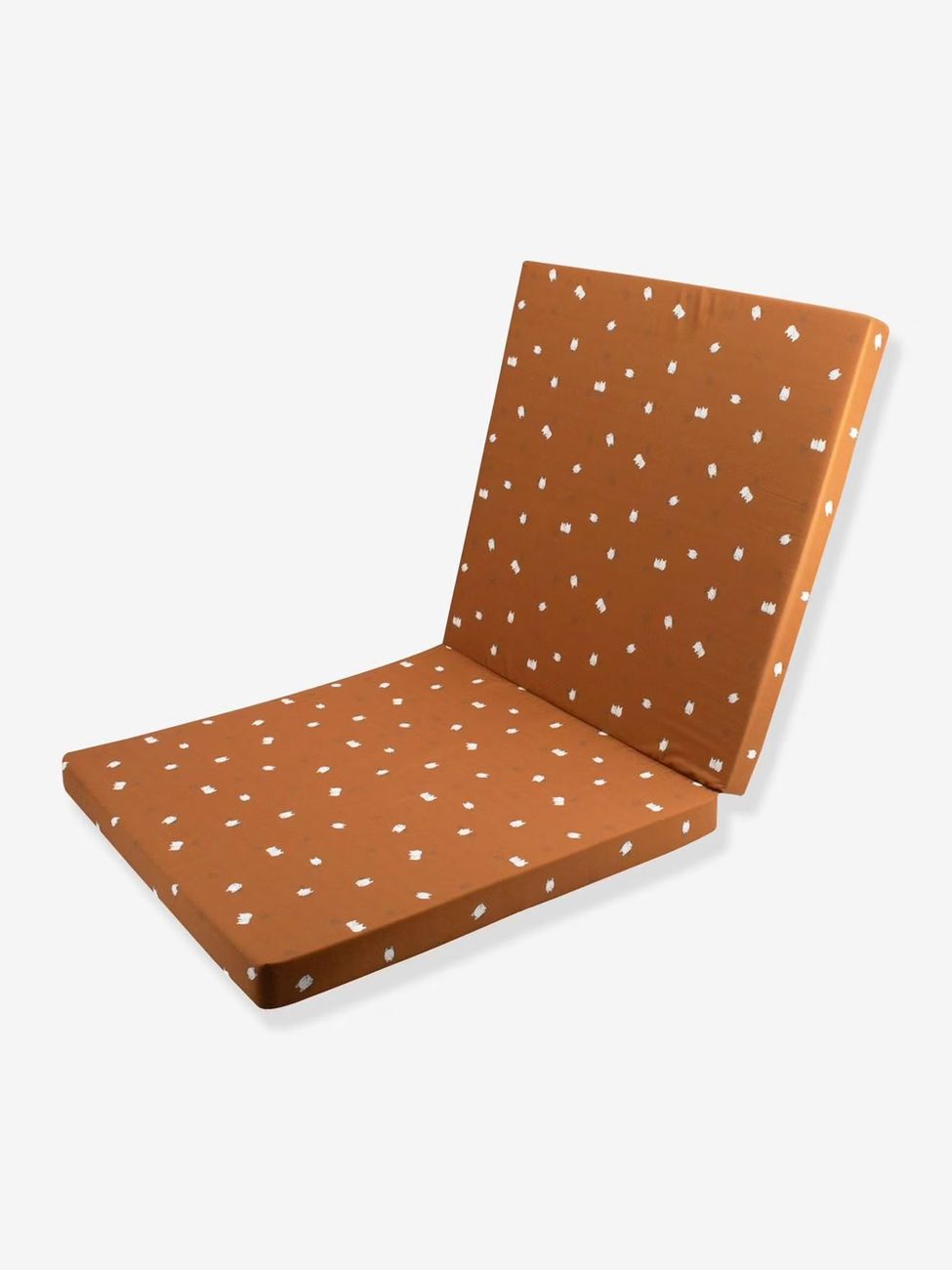 Matelas pliant 2 volets Boubou caramel (Dodo) - Couverture