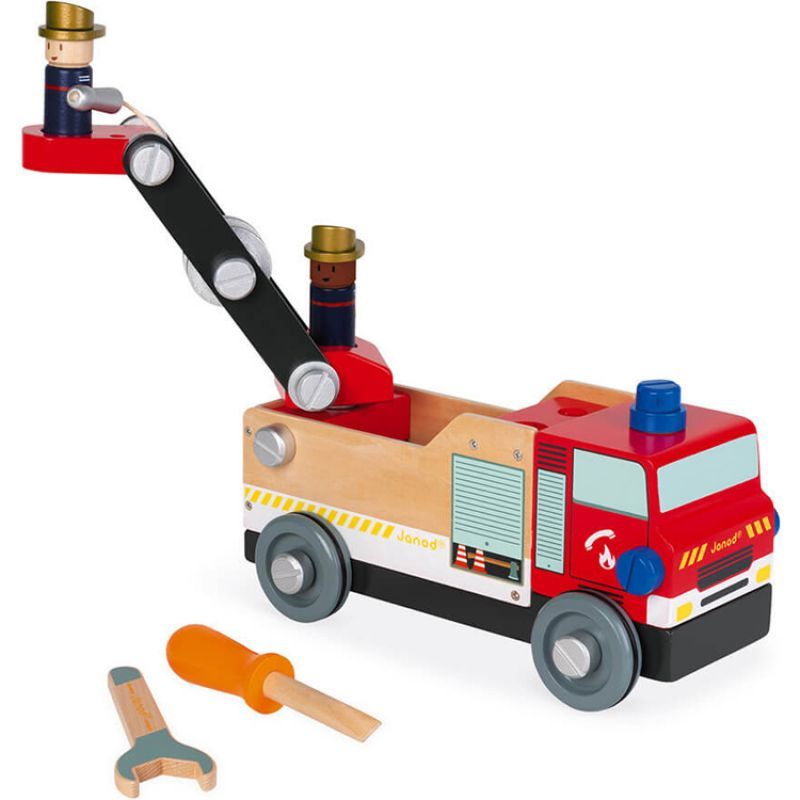 Camion de pompiers Brico'Kids (Janod) - Image 6