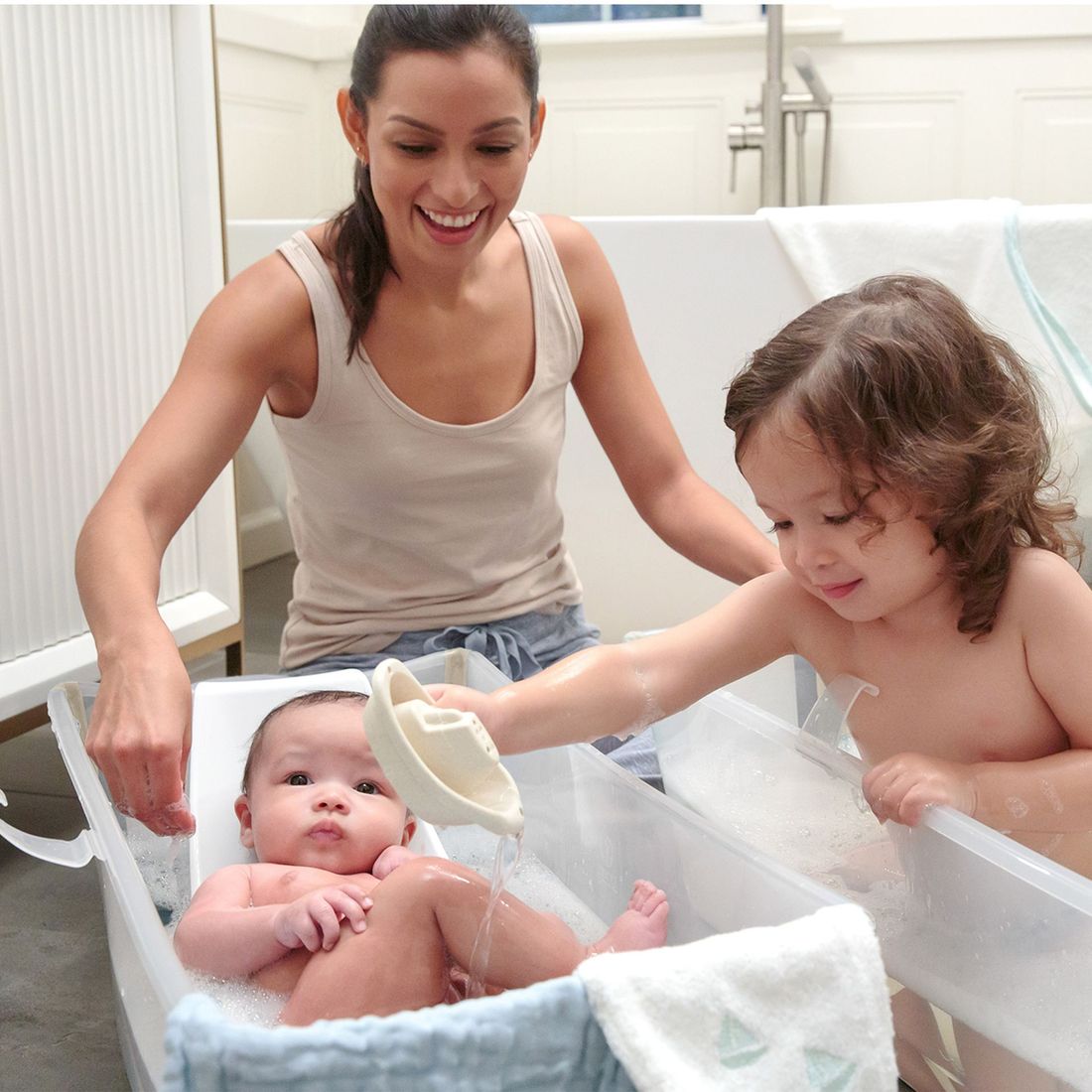 Baignoire Flexi Bath™ bouchon thermique (Stokke) - Image 5