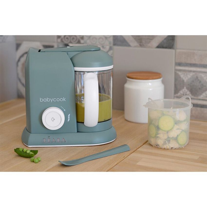 Robot cuiseur 4 en 1 Babycook Solo eucalyptus - Vert (Béaba) - Image 2