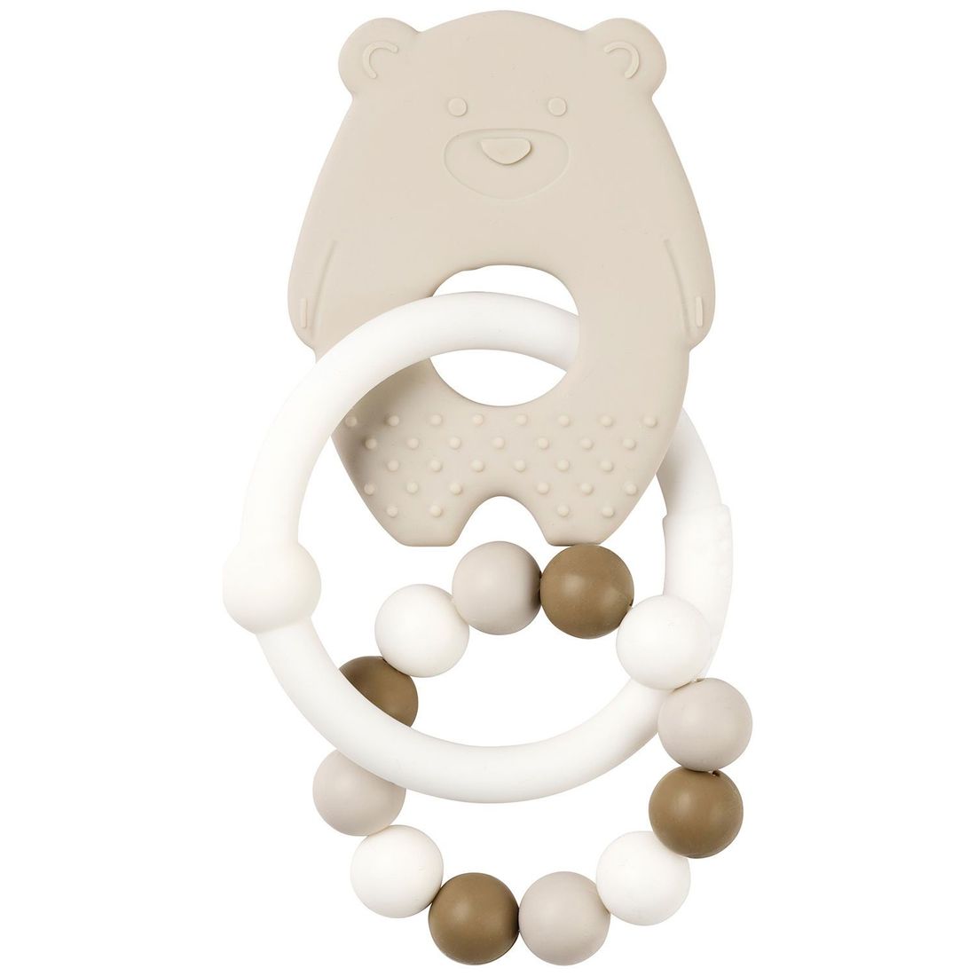 Anneau de dentition Ours Argile (Nattou) - Couverture