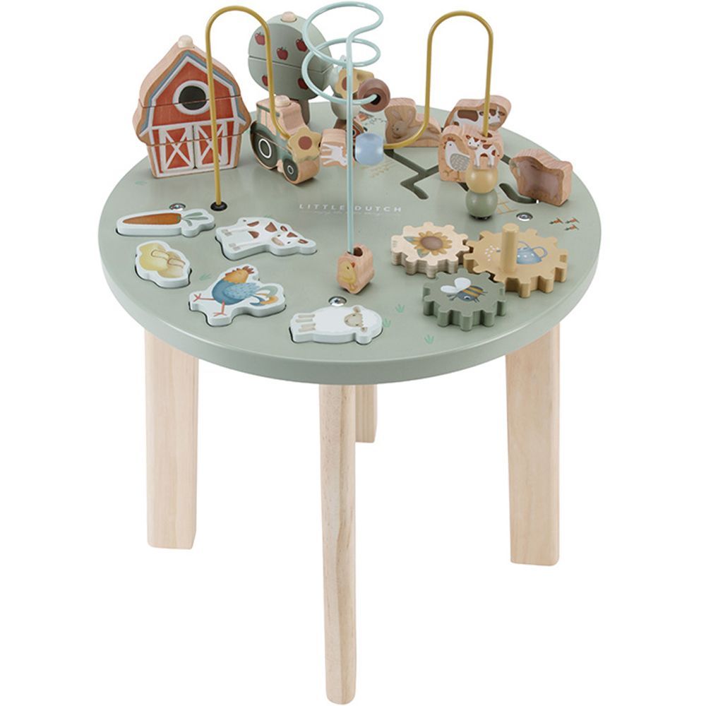 Table d'activités en bois Little Farm (Little Dutch) - Image 1