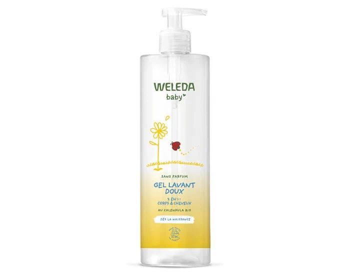 Gel Lavant Doux Calendula Sans Parfum (Weleda) - Couverture