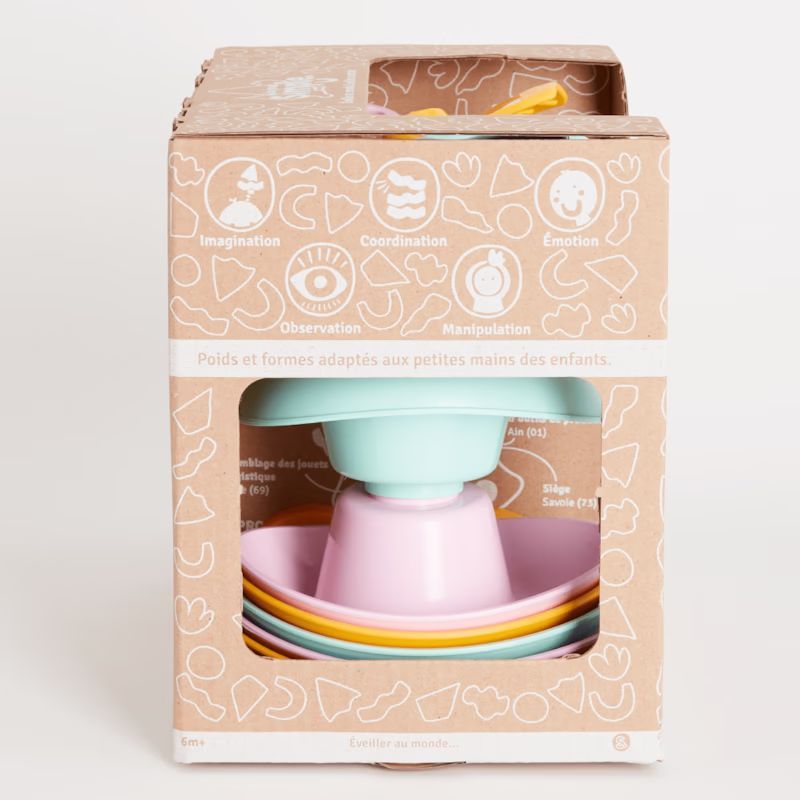 Coffret d'eveil - hochet rose (Le Jouet Simple) - Image 3