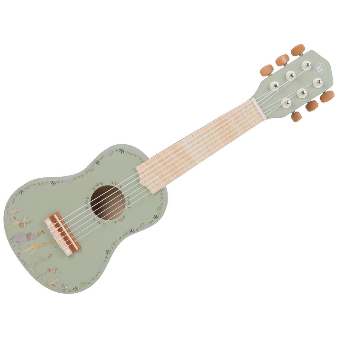 Guitare Verte en bois Safari Friends (Little Dutch) - Image 6