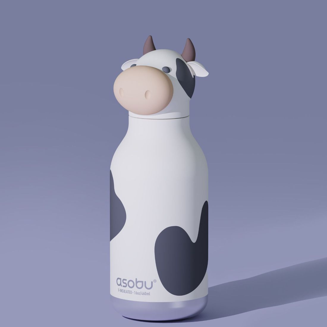 Gourde isotherme Bestie Vache (460 ml) (Asobu) - Image 5