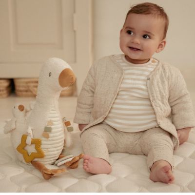 Peluche d'activités Oie Newborn (Little Dutch) - Image 2