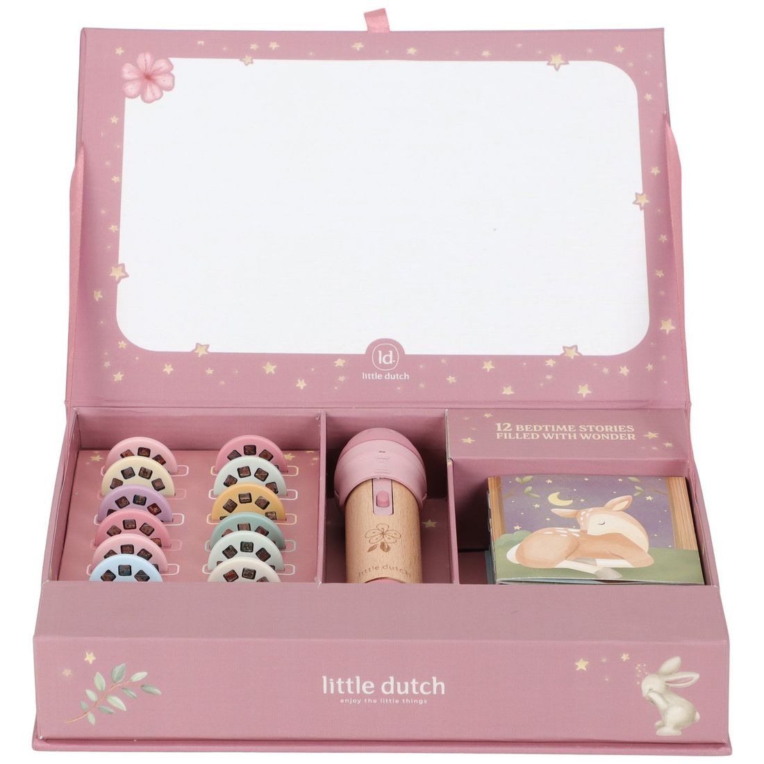 Coffret lampe à histoires Fairy Garden (Little Dutch) - Couverture