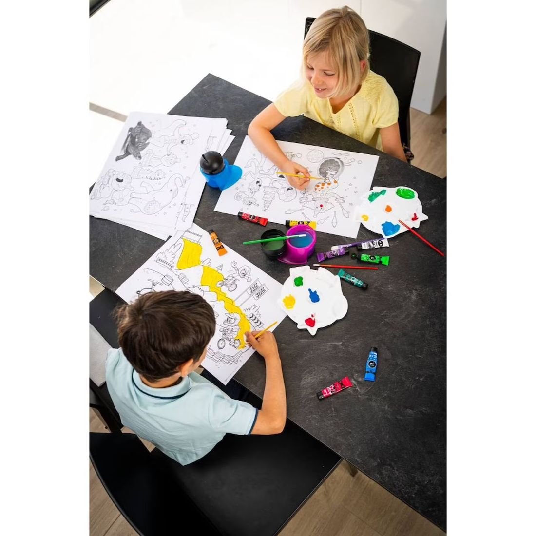 Peinture Gouache Enfant Couleurs Intenses Multi-coloured (Maped) - Image 2
