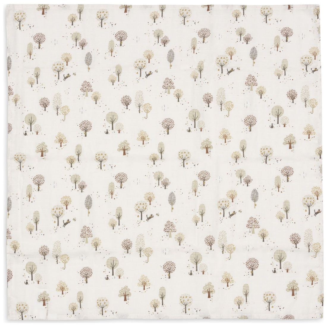 Lot de 3 langes en gaze de coton Tiny Park (70 x 70 cm) (Jollein) - Image 6
