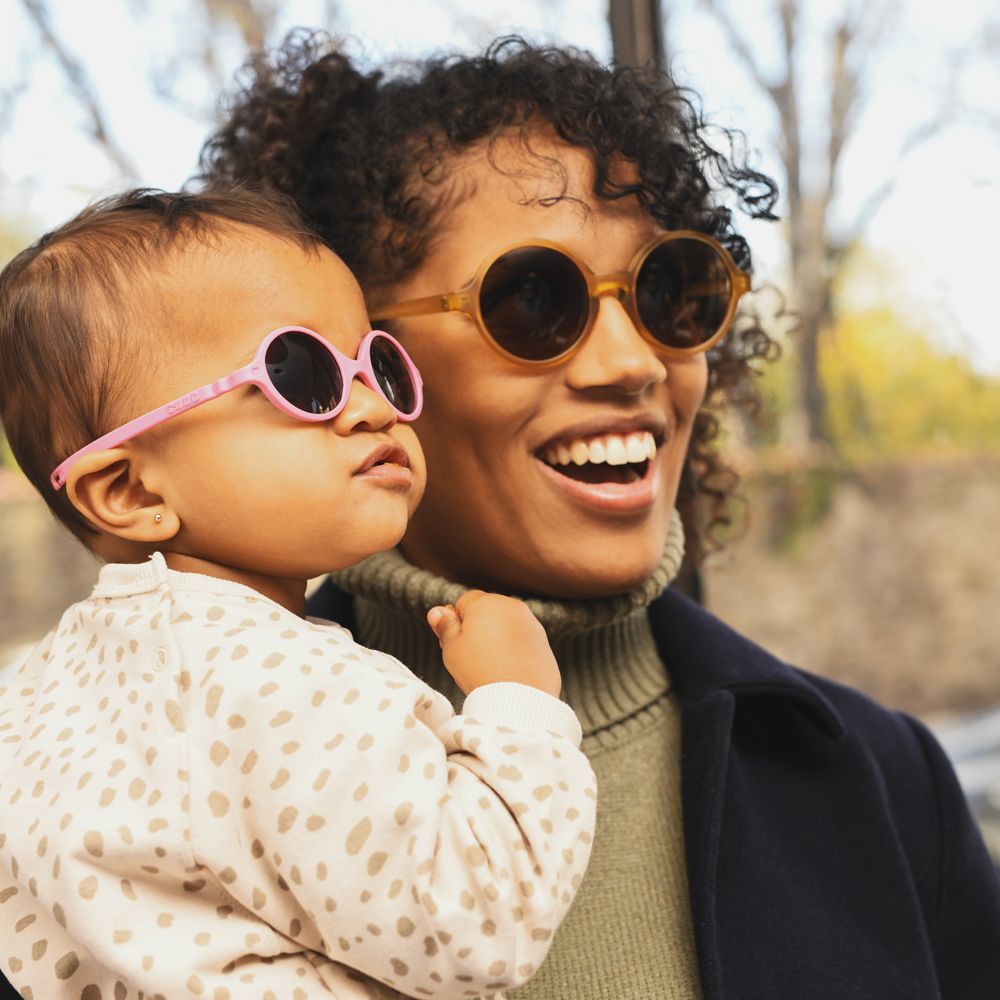Lunettes de soleil Diabola rose pivoine (0-12 mois) (KI ET LA) - Image 7