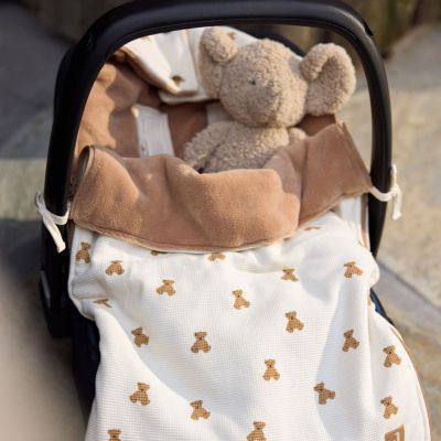 Nid d'ange passe sangle Mini Teddy Bear (groupe 0+) (Jollein) - Image 2
