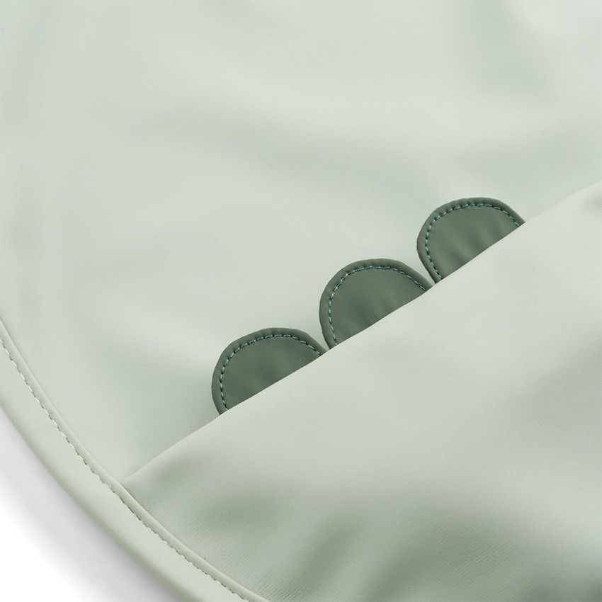 Bavoir avec élastique Croco Vert - Vert (Done by deer) - Image 1