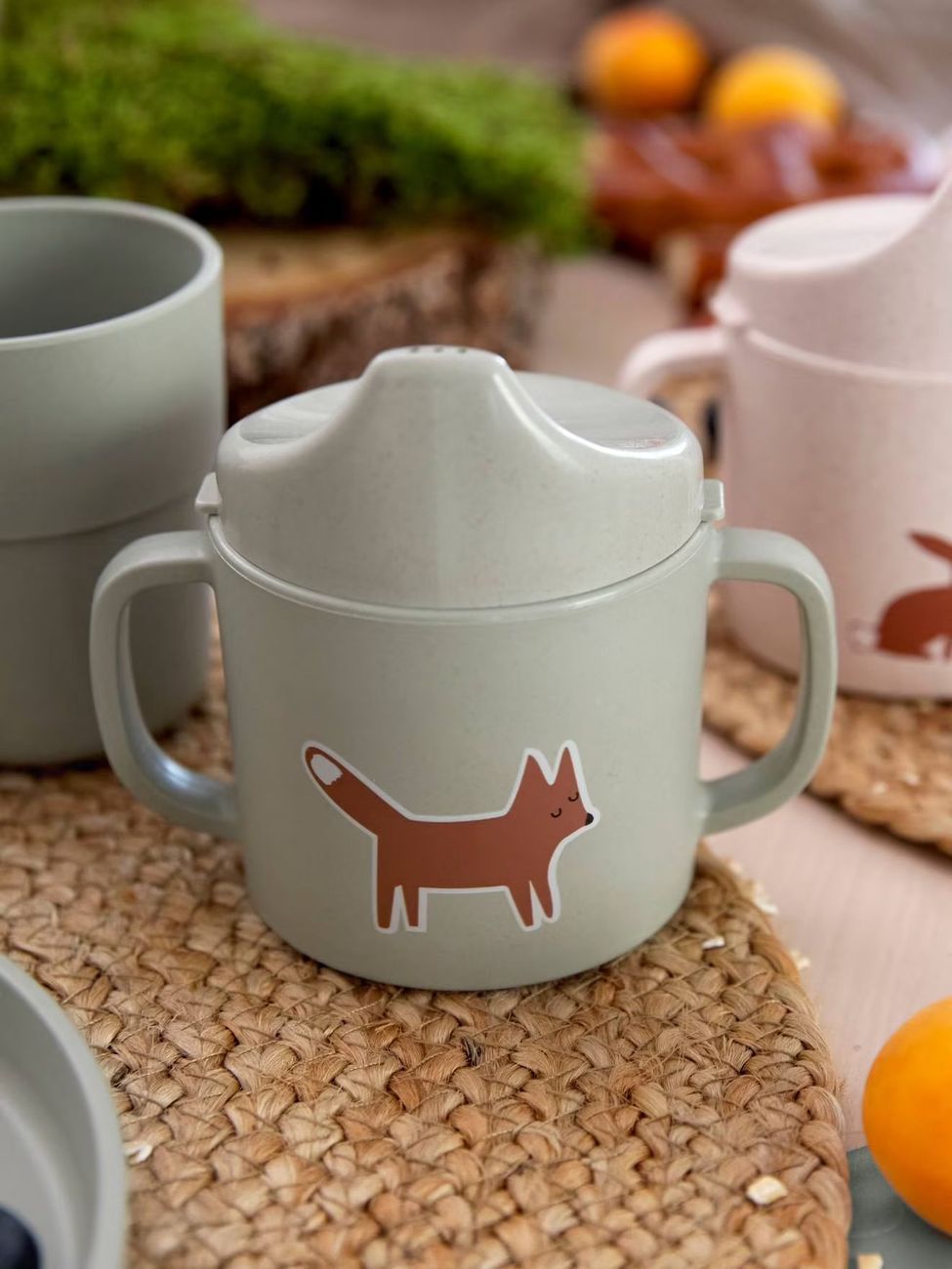 Tasse d'apprentissage LÄSSIG Happy Rascals little forest renard (Lassig) - Image 2