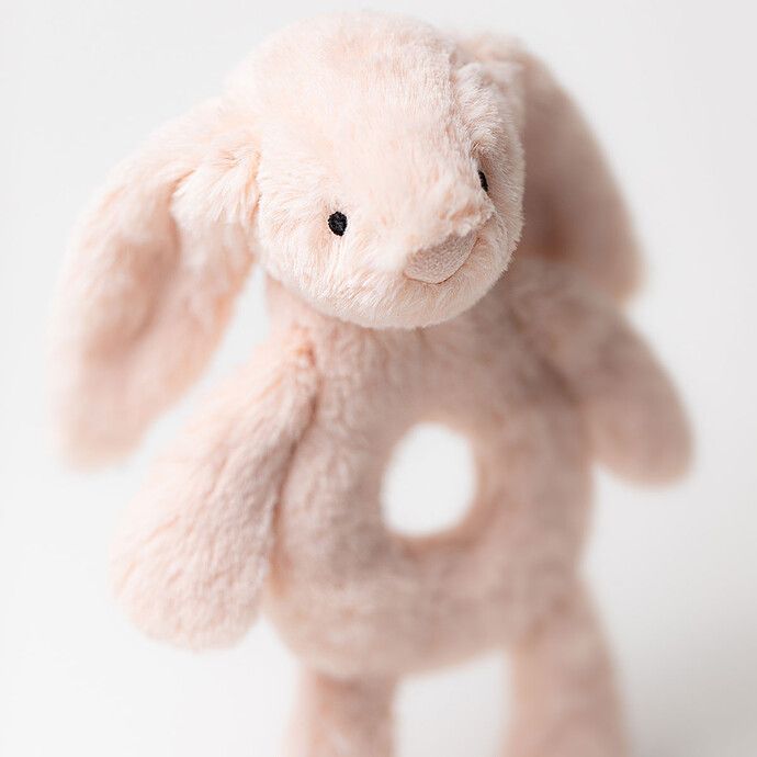 Hochet Bashful Blush Bunny (Jellycat) - Image 1