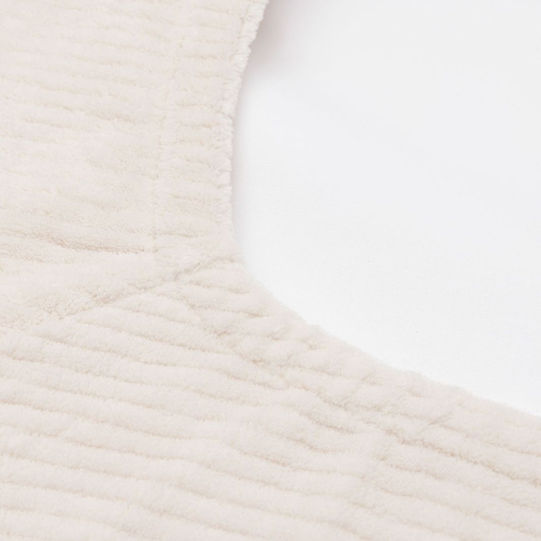 Housse matelas à langer Cloudy Rib Oatmeal (50 x 70 cm) (Jollein) - Image 6