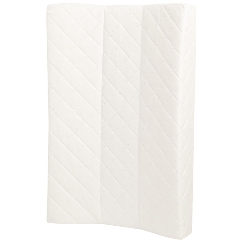 Matelas à langer effet matelassé 67 x 44 cm blanc - Blanc (Prémaman) - Image 1