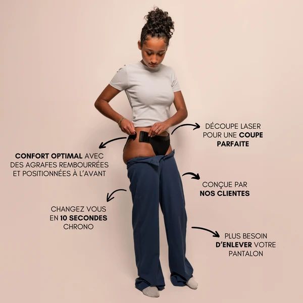 Culotte menstruelle Arya détachable Ados (Mademoiselle Culotte) - Image 1