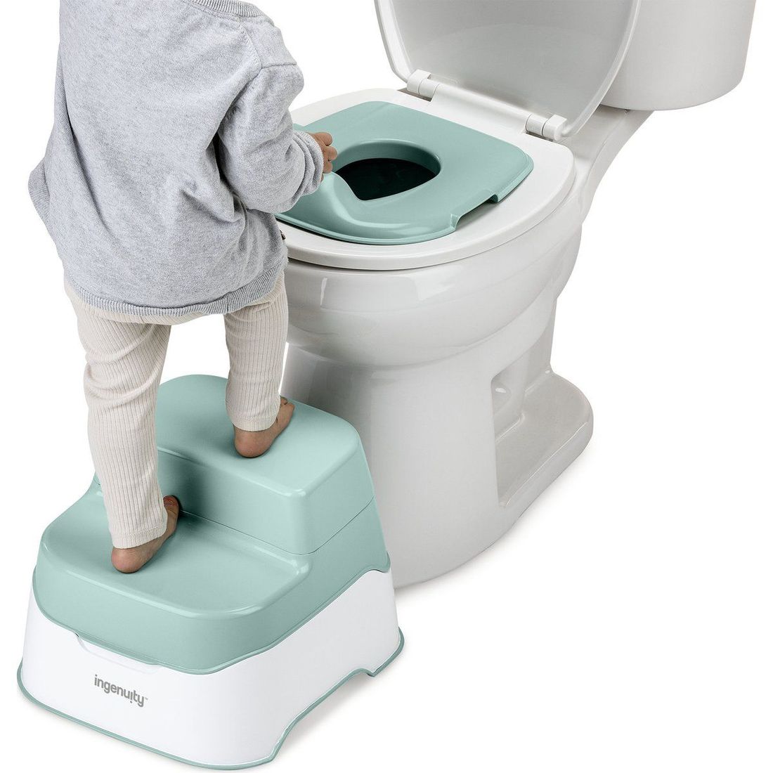 Pot d'apprentissage bébé 3 en 1 Vert (Kids2) - Image 8
