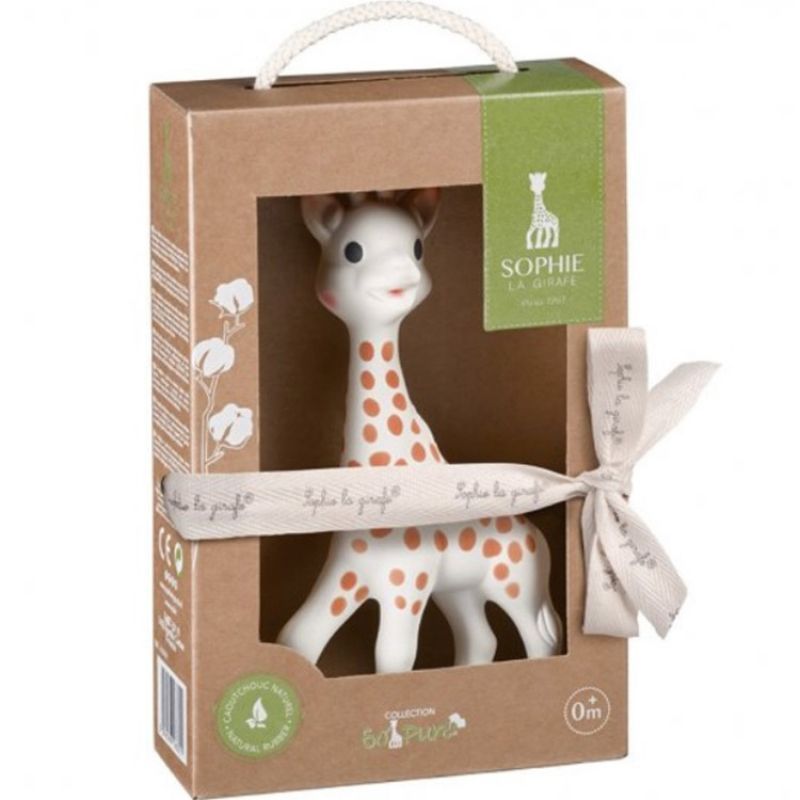 Sophie la girafe en caoutchouc naturel So'pure (18 cm) (Sophie la girafe) - Image 7