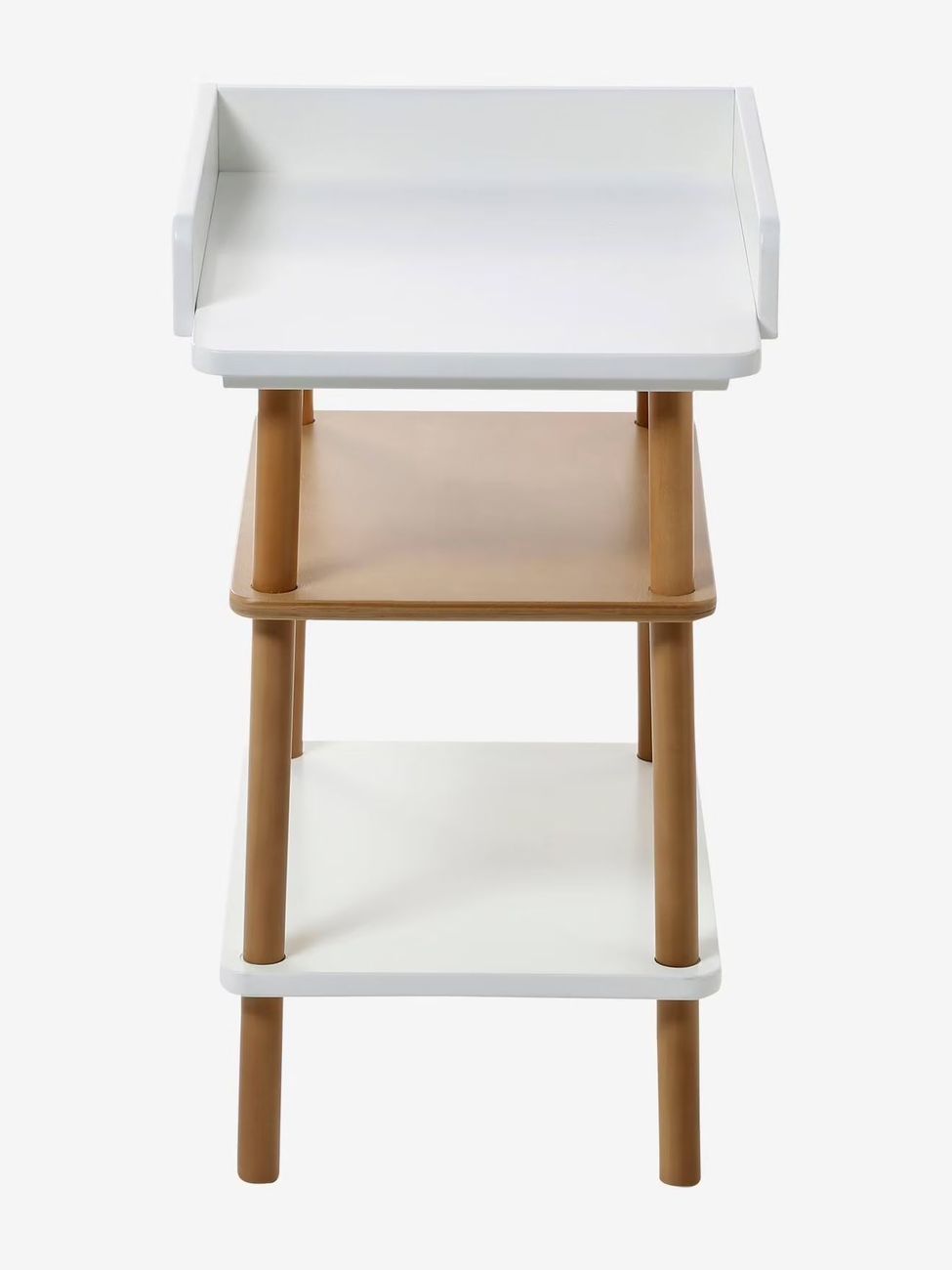 Table à langer poupée en bois FSC® blanc (Vertbaudet) - Image 2
