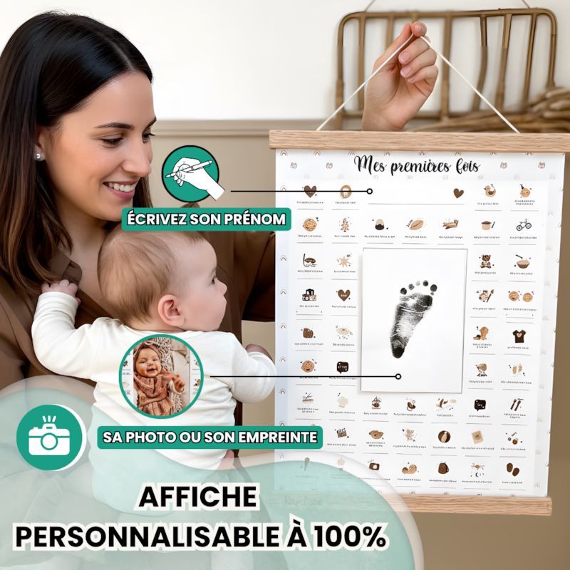 Affiche mes premières fois - ourson (Keep love) - Image 3