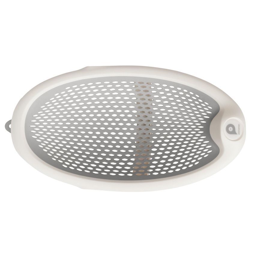 Transat de bain pliable en silicone gris/blanc - Blanc (Prémaman) - Image 5