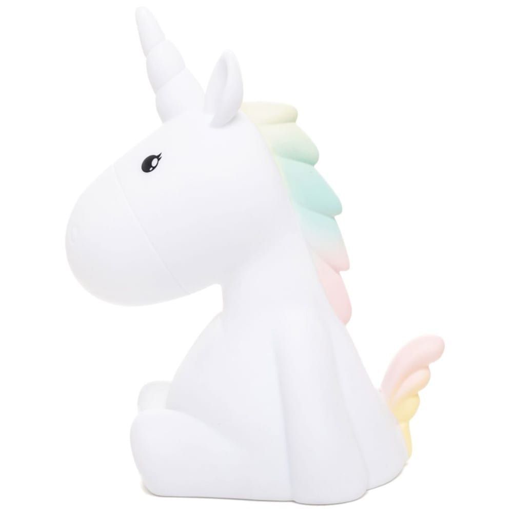 Veilleuse licorne LED blanche H17cm (Amadeus) - Image 2