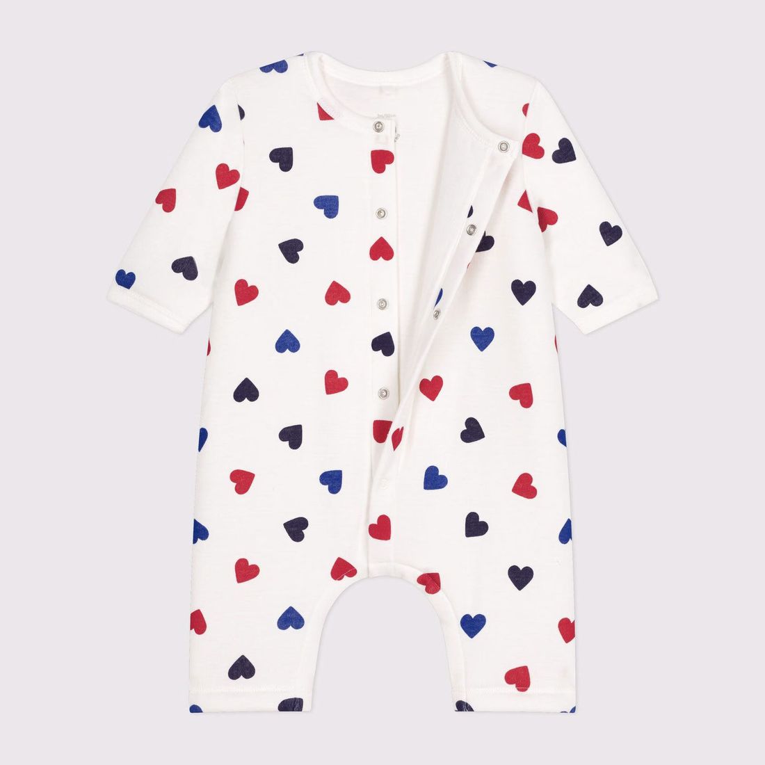 Combinaison longue ouatinée en coton (Petit Bateau) - Image 1
