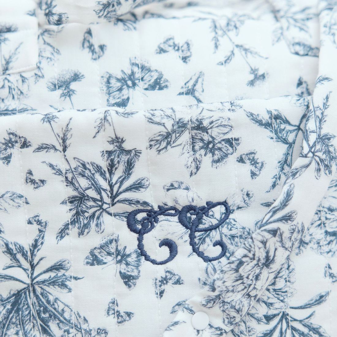 Sac à langer Toile de Jouy bleu (Tartine et Chocolat) - Image 3