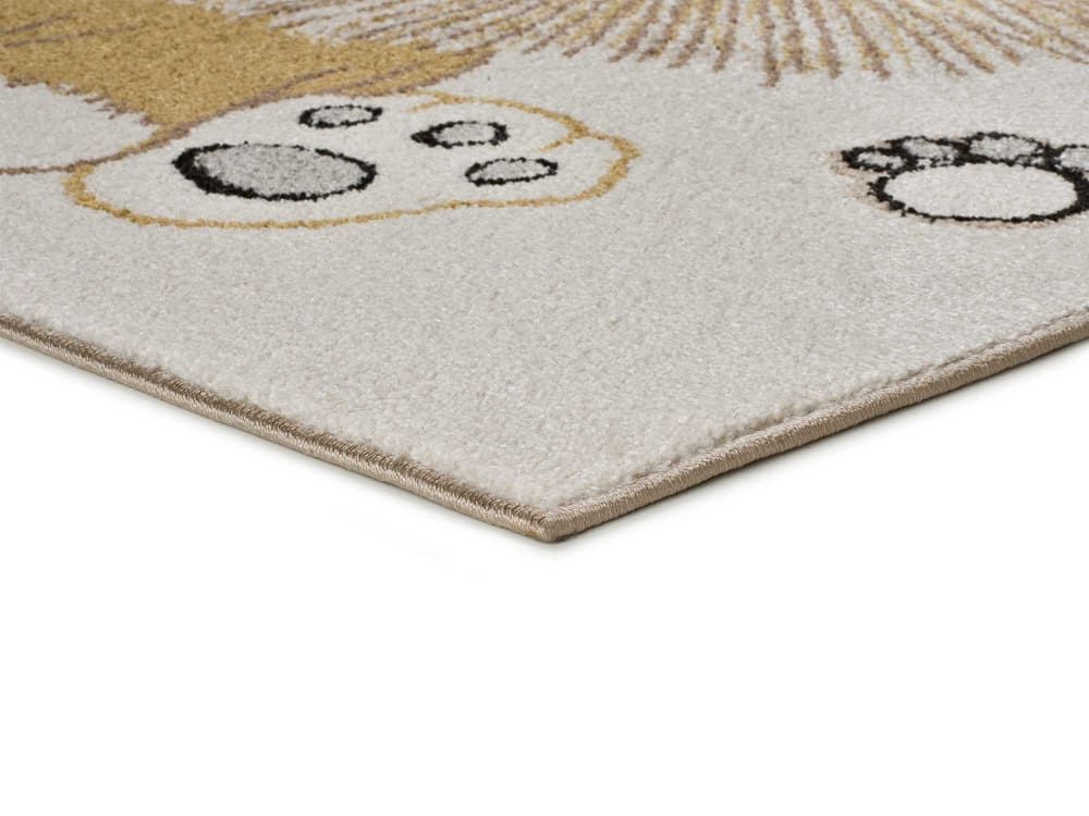 Tapis enfant lion blanc, 120x170 cm (Atticgo) - Image 2