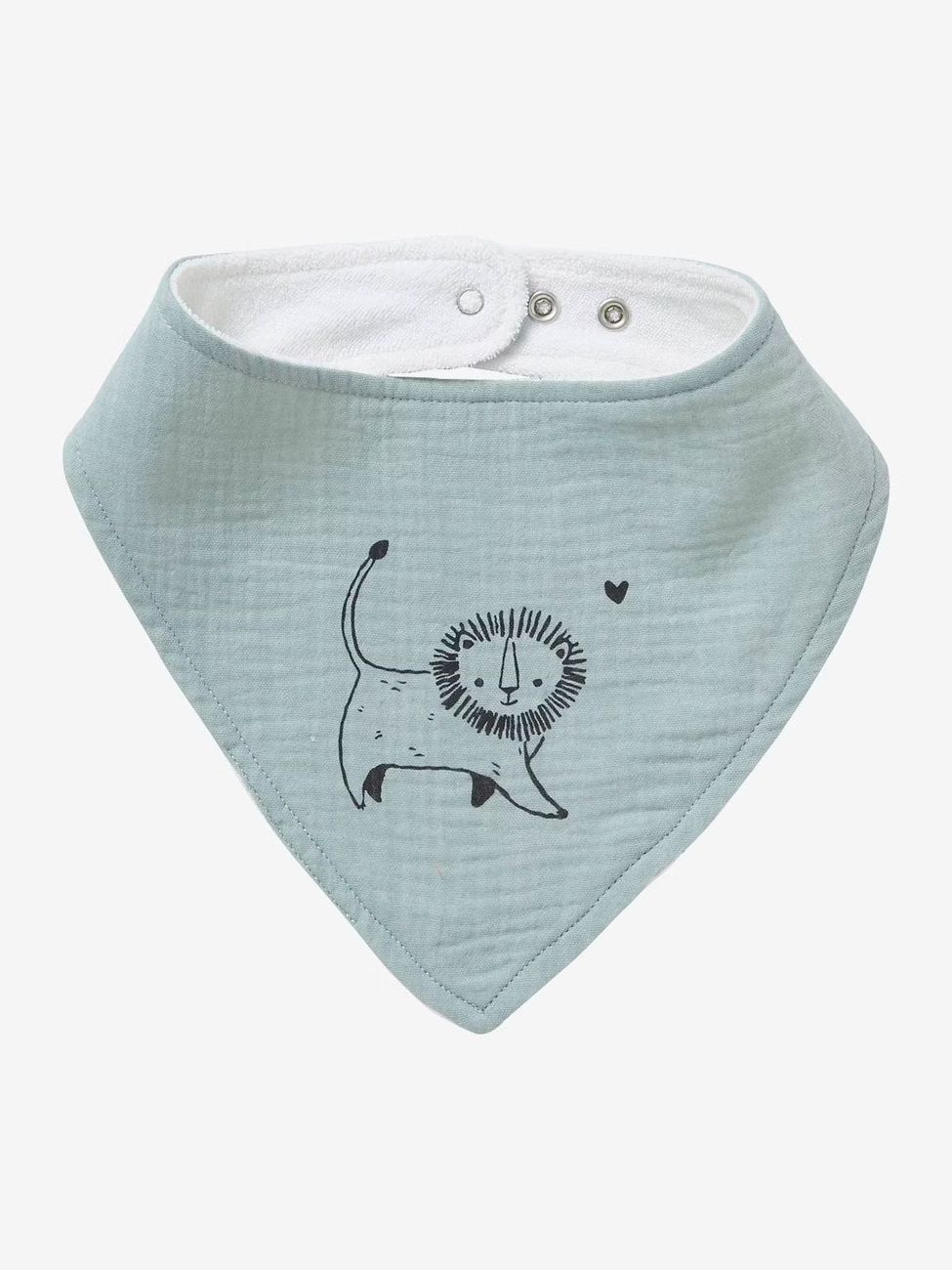 Lot 3 bavoirs bandanas en gaze de coton tanzanie (Vertbaudet) - Image 1