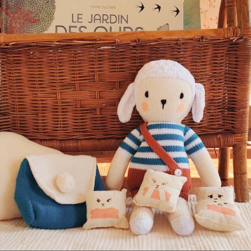 Mon 1er coffret aux émotions mouton bleu (LERO LERO KID) - Couverture