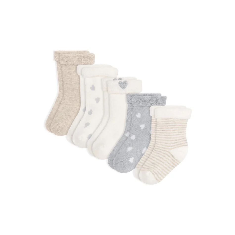 Lot de 5 Paires Chaussettes naissance (Petit Bateau) - Image 2