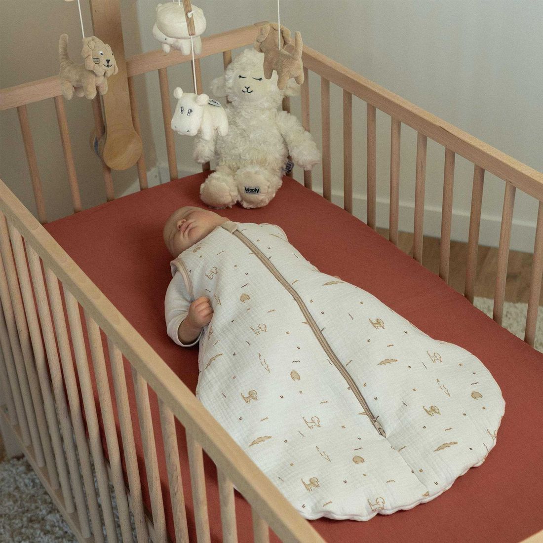 Lot de 2 draps-housses lit bébé (Trois Kilos Sept) - Image 2