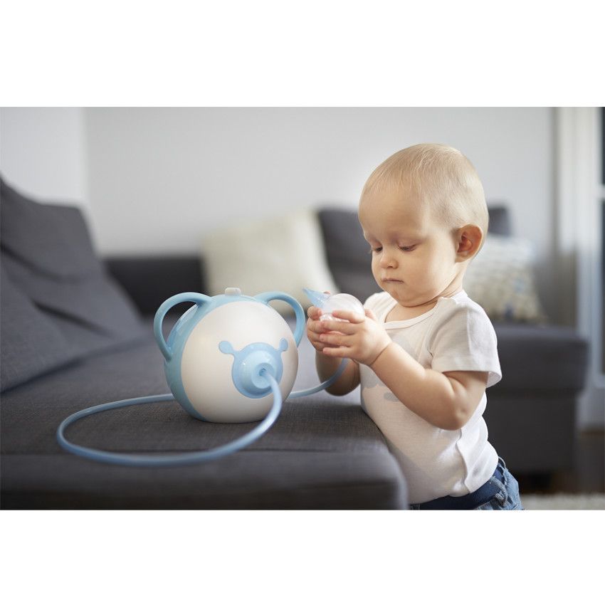 Mouche-bébé Pro éléctrique - Bleu - Bleu (Nosiboo) - Image 5