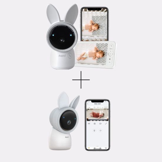 Babyphone Alnanny Premium + Caméra supplémentaire (Nanny Care) - Couverture