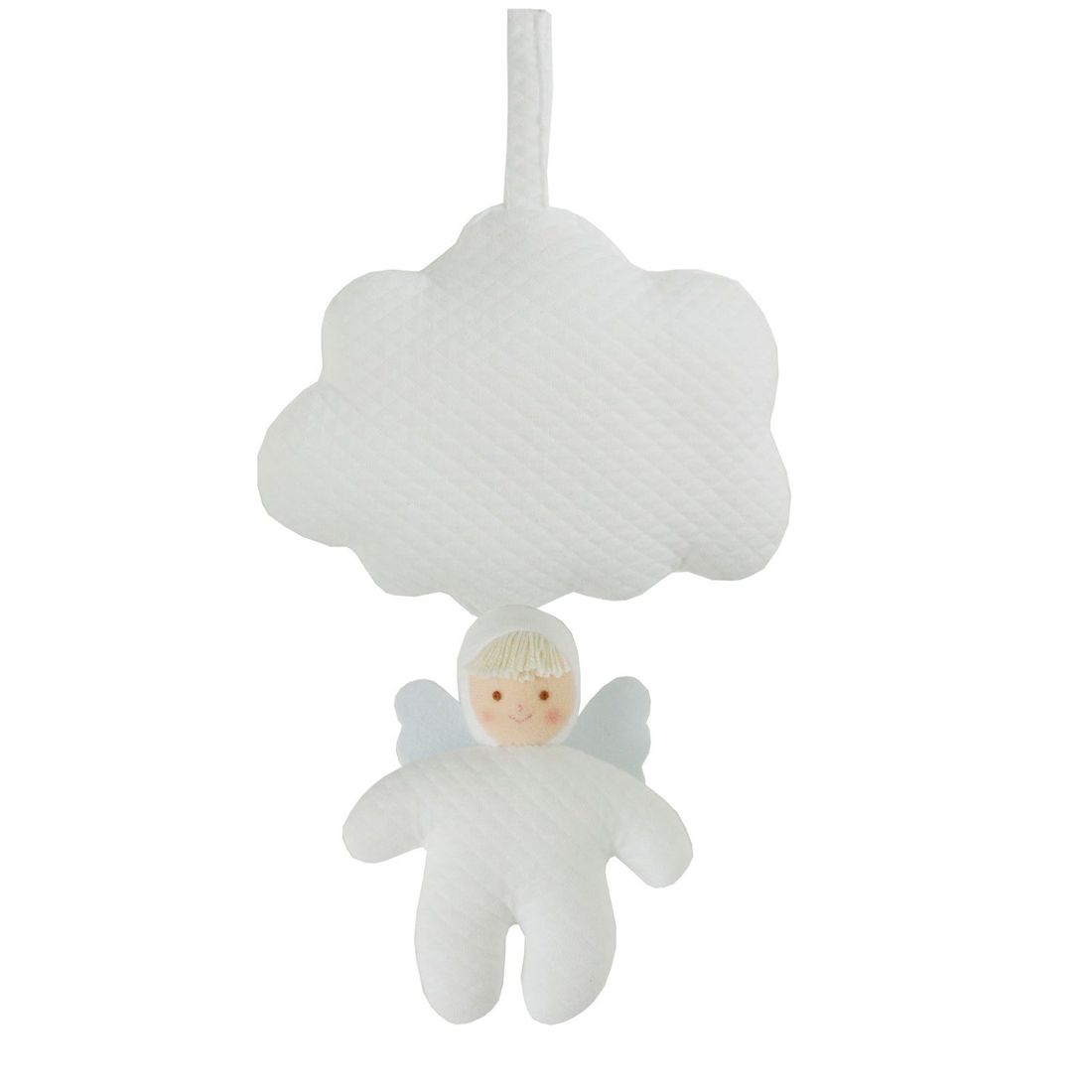 Coussin musical nuage ange blanc (21 cm) (Trousselier) - Couverture